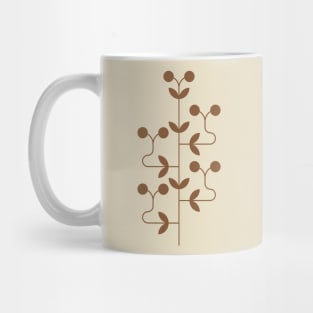 Geometric minimalist nature leaves #2 Mug